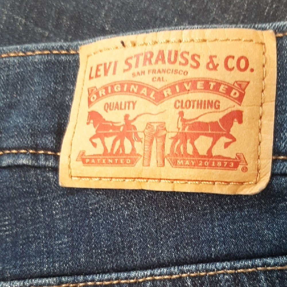 Levi's Women's 18 W 721 High Rise Skinny Jeans - Dark Blue - Picture 2 of 14